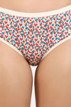 Rosaline Medium Rise Full Coverage Hipster Panty (Pack of 3) - Multicolor — thumbnail 9